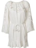 Ulla Johnson Crochet Shift Dress - White