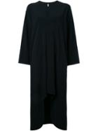 Enföld Scoop Hem Dress, Women's, Size: 36, Black, Polyester/polyurethane