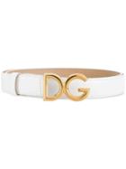 Dolce & Gabbana Dg Belt - White