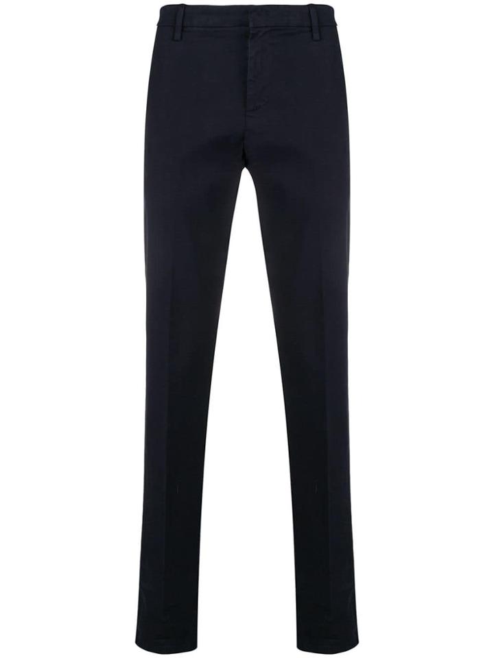 Dondup Straight Leg Chinos - Blue