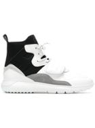 Hogan Hogan Gym3710ay70k0s6edf White Black Neoprene/leather