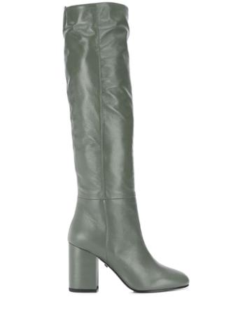 Grey Mer Knee-length Boots