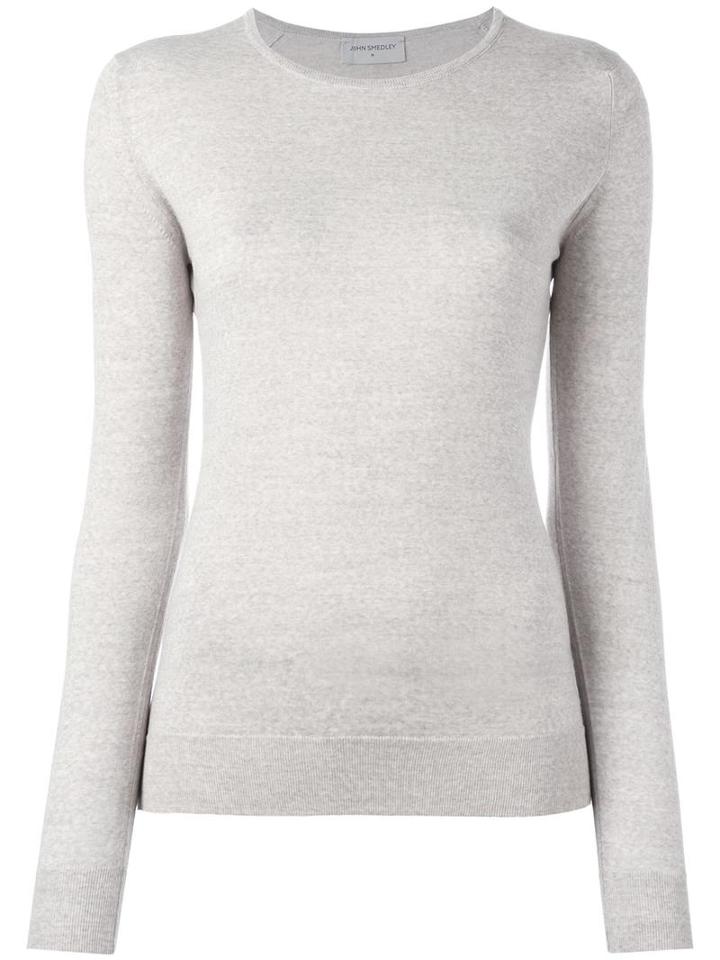 John Smedley 'geranium' Jumper, Women's, Size: Small, Nude/neutrals, Merino/virgin Wool