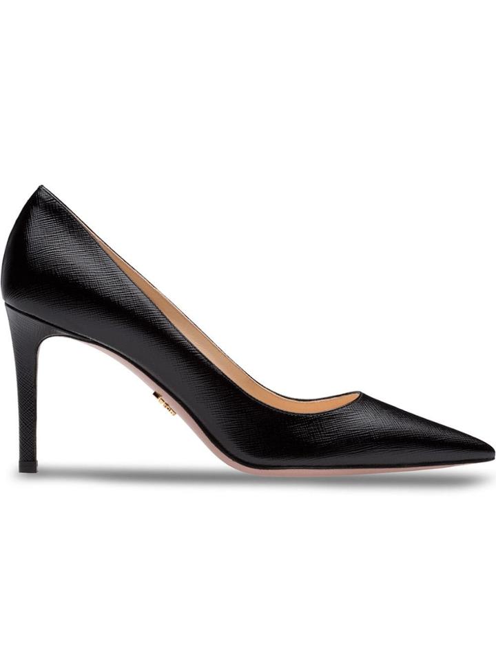 Prada Classic Pointed Pumps - Black