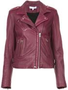Iro Zipped Jacket - Pink & Purple