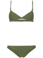 Matteau The Tri Crop Bikini - Green
