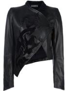 Ann Demeulemeester 'luvas' Asymmetric Jacket - Black