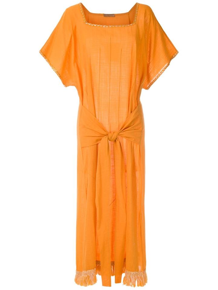 Clube Bossa Birte Midi Kaftan - Orange