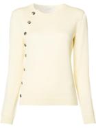 Altuzarra Side Buttons Cardigan, Women's, Size: Small, Yellow/orange, Merino