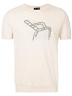 Deck Chair Knit T-shirt - Men - Cotton - S, White, Cotton, Monsieur Lacenaire