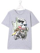 Stella Mccartney Kids Teen Holiday Print T-shirt - Grey