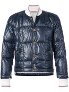 Thom Browne Buttoned Down Jacket - Blue