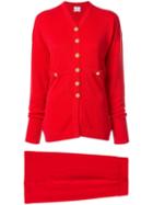 Chanel Pre-owned Cc Setup Suit - Red