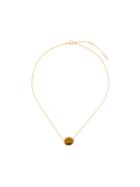 Astley Clarke Tigers Eye Floris Pendant - Brown