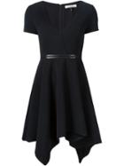 Halston Heritage Handkerchief Hem Dress