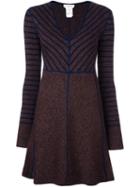 See By Chloé Striped Knitted Dress