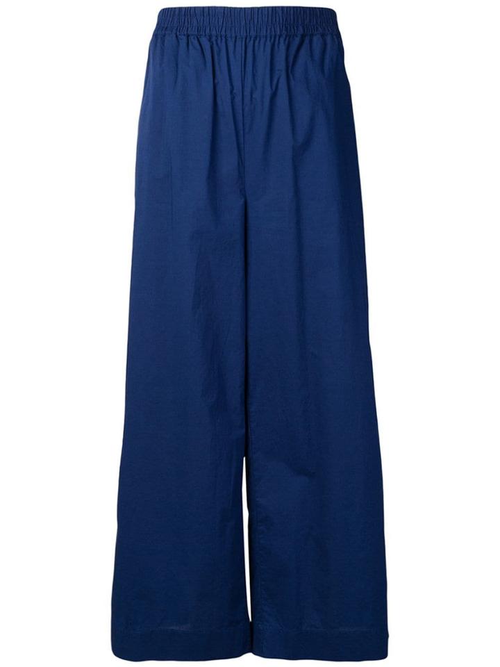 Woolrich Wide-leg Trousers - Blue