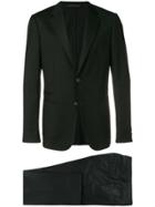Z Zegna Fitted Suit - Black
