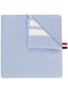 Thom Browne 4-bar Merino Scarf - Blue