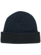 Marni Two-tone Beanie - Blue