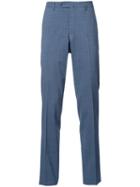 Pt01 Tailored Trousers, Men's, Size: 50, Blue, Wool/polyester/spandex/elastane