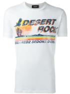 Dsquared2 Desert Rock T-shirt, Men's, Size: Small, White, Cotton