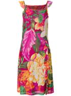 Kenzo Vintage Floral-print Dress - Multicolour
