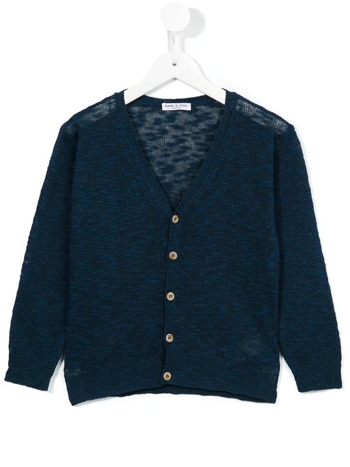 Babe And Tess V-neck Cardigan, Boy's, Size: 8 Yrs, Blue
