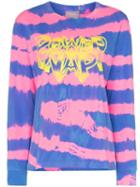 Ashley Williams Power Nap Print Tie-dye T-shirt - Pink