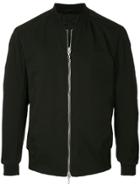 Kazuyuki Kumagai Classic Bomber Jacket - Black