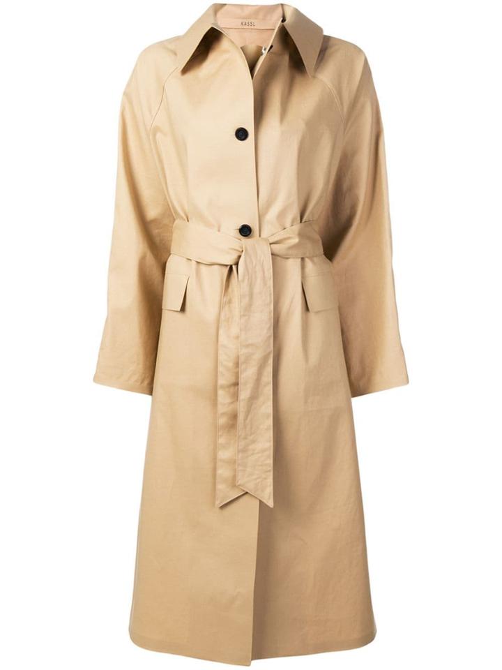 Kassl Editions Belted Trenchcoat - Yellow