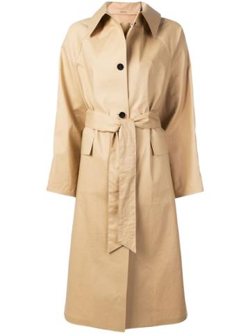 Kassl Editions Belted Trenchcoat - Yellow