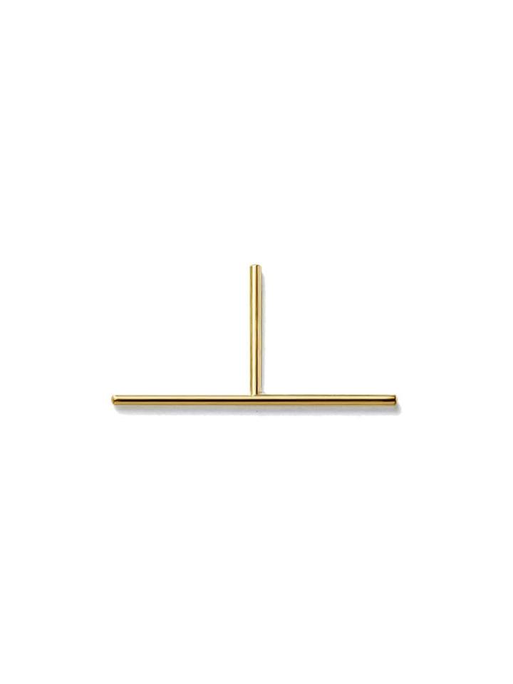 Shihara Post Earring 0301 - Metallic
