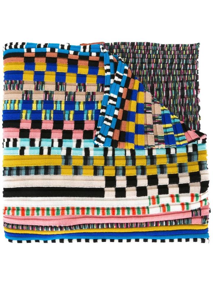 Missoni Knitted Scarf, Women's, Nylon/wool