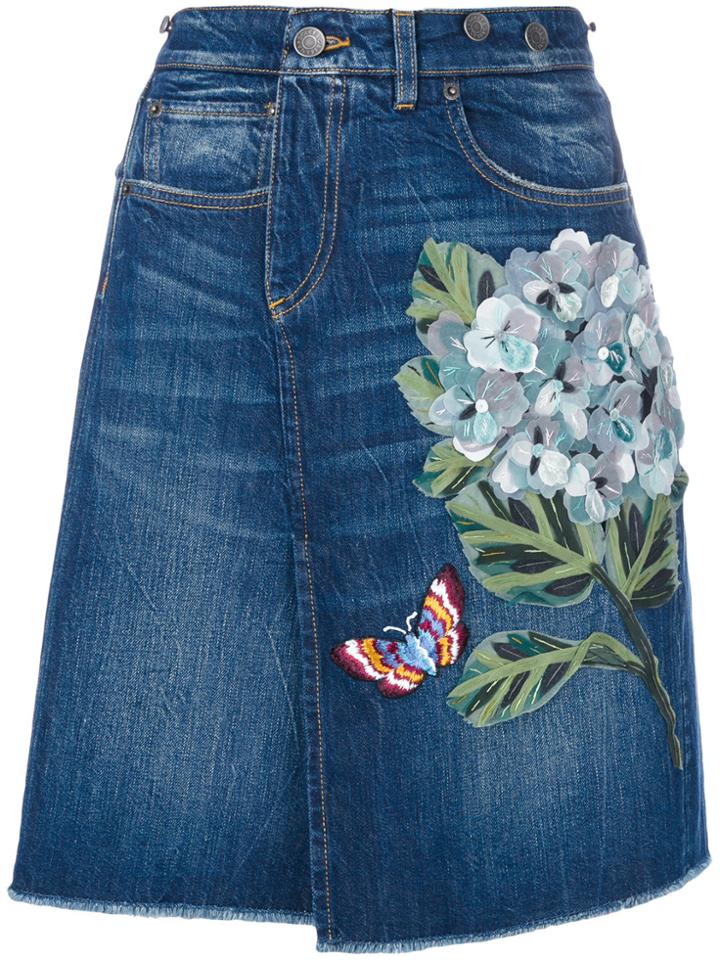 Dolce & Gabbana Denim Skirt - Blue