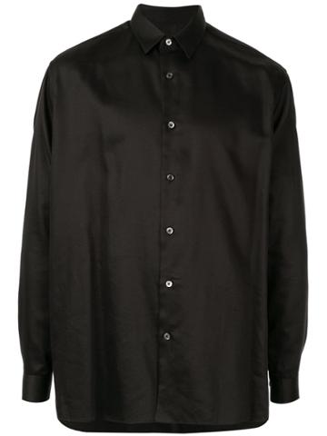 Knott Men Longsleeved Shirt - Black