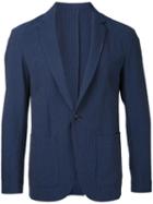 Factotum - Single Breasted Jacket - Men - Polyester/polyurethane/wool - 44, Blue, Polyester/polyurethane/wool