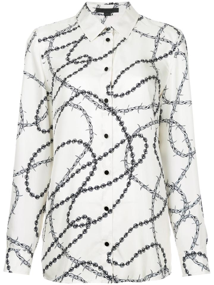 Alexander Wang Classic Button Up Shirt - White