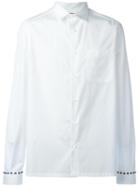 Valentino - 'rockstud' Shirt - Men - Cotton - 41, White, Cotton