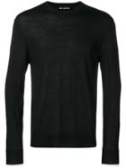 Neil Barrett Round Neck Sweater - Black