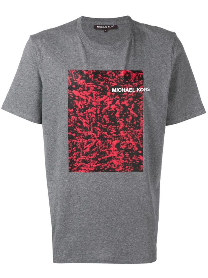 Michael Kors Collection Graphic Print T-shirt - Grey