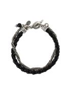 Eleventy Double Stranded Bracelet - Black