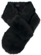 Simone Rocha Fur Stole, Women's, Black, Lamb Fur