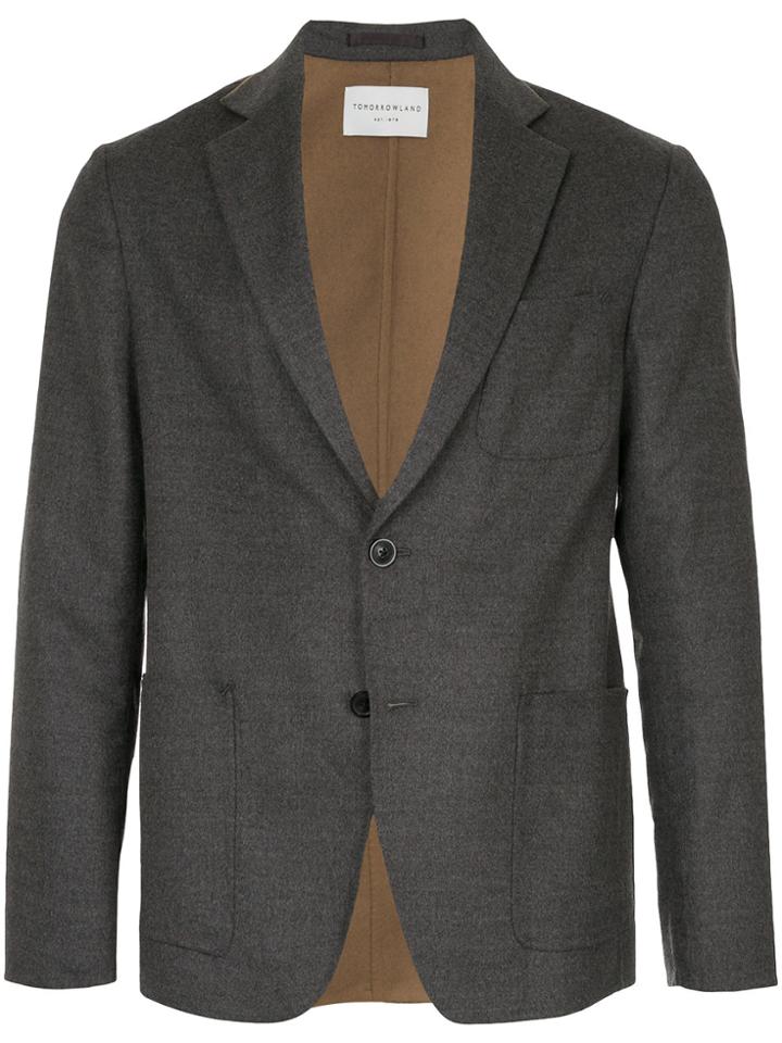 Tomorrowland Classic Blazer - Grey