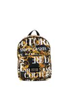 Versace Jeans Couture Logo Print Back Pack - Yellow