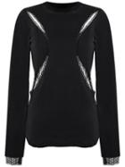 Andrea Bogosian - Cut Out Details Top - Women - Cotton/spandex/elastane/polyimide - G, Black, Cotton/spandex/elastane/polyimide