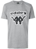 Kappa Logo Print T-shirt - Grey