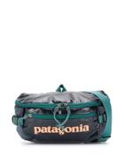 Patagonia Logo Panelled Belt Bag - Blue