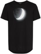 Ann Demeulemeester Half-moon Print T-shirt - Black