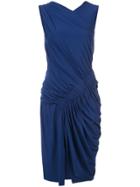 Jason Wu Collection Gathered Sleeveless Dress - Blue